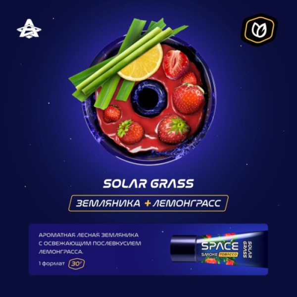 Паста Space Smoke Tobacco Solar Grass 30 гр в Якутске