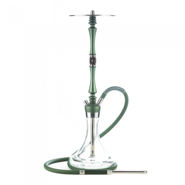 Кальян Hoob Mars Pro British Racing Green X Stainless Steel Prima Pro Дымчатый X Gold в Якутске