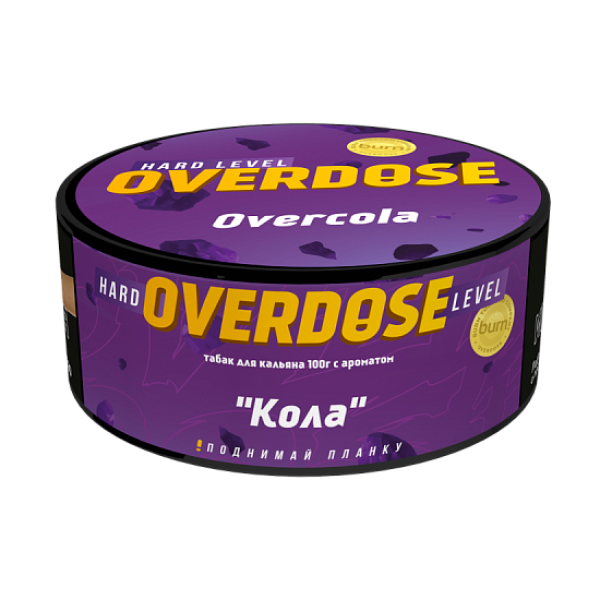 Табак Overdose Overcola  100 грамм в Якутске