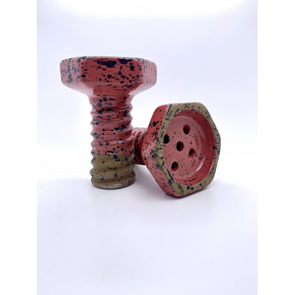 Чаша Thor Evil Screw Bowl Clay Красно Розовый в Якутске