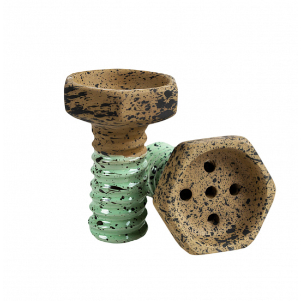 Чаша Thor Evil Screw Bowl Clay Светло Зеленый в Якутске