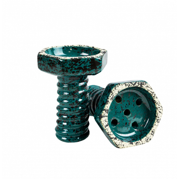 Чаша Thor Evil Screw Bowl Glaze Бирюза Сплошной в Якутске