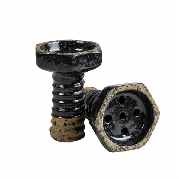 Чаша Thor Evil Screw Bowl Glaze Черный Пепельный в Якутске
