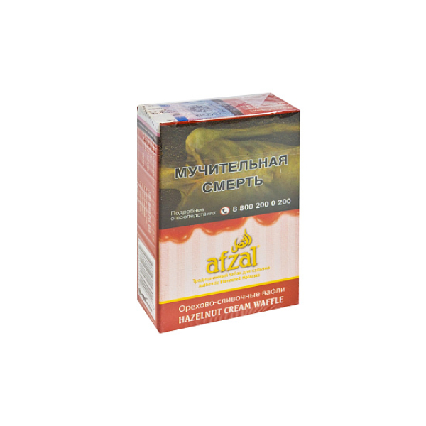 Табак AFZAL HAZELNUT CREAM WAFFLE 40 гр в Якутске