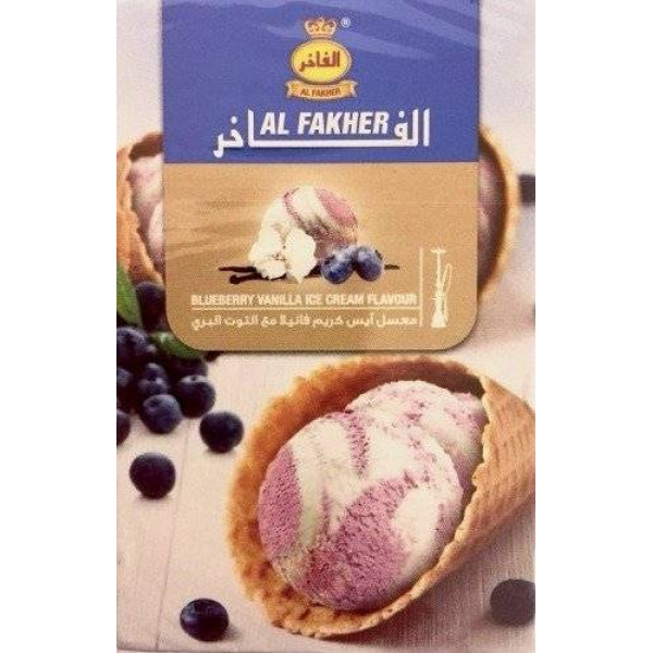 Табак Al Fakher Blueberry Vanilla Ice Cream 50 гр в Якутске