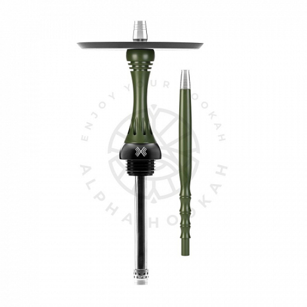 Кальян Alpha Hookah X Olive Зелёный (42 см) в Якутске