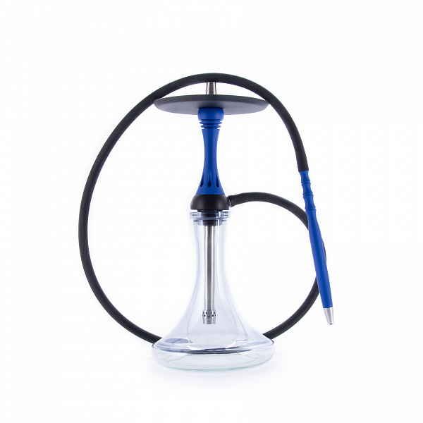 Кальян Alpha Hookah X Blue Matte (Синий, 42 см) в Якутске