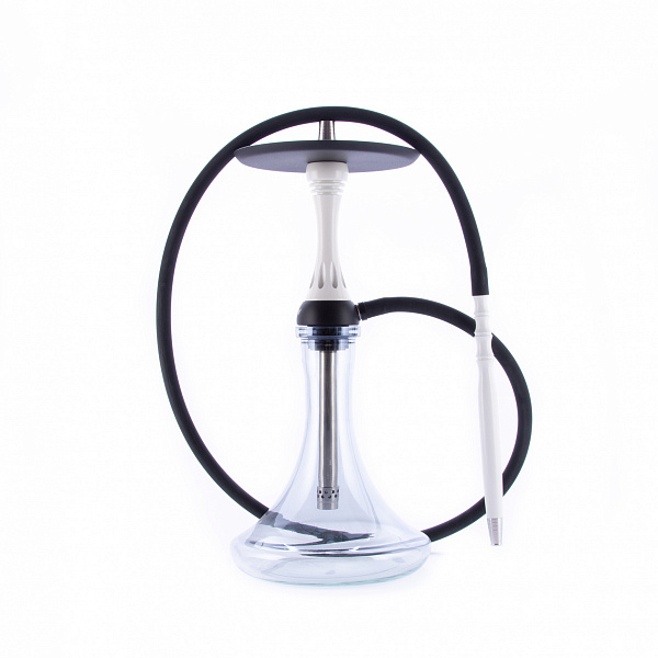 Кальян Alpha Hookah X SS Neon (Белый, 42 см) в Якутске