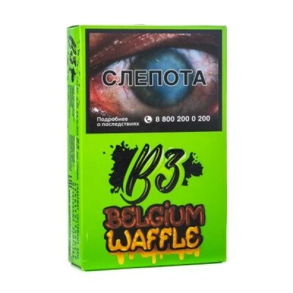 Табак B3 Belguim waffle (Бельгийские вафли) 50 гр в Якутске