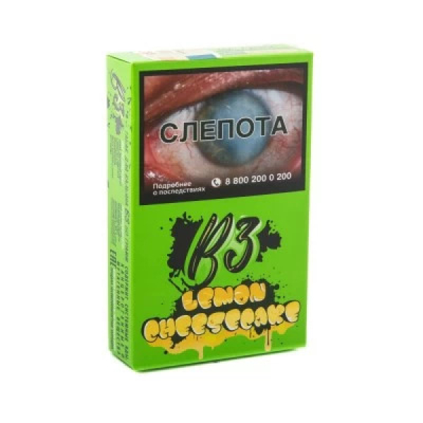 Табак B3 Lemon Cheesecake (Лимонный чизкейк) 50 гр в Якутске