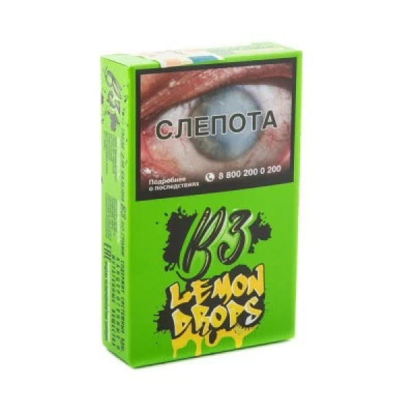 Табак B3 Lemon Drops (Лемонные леденцы) 50 гр в Якутске