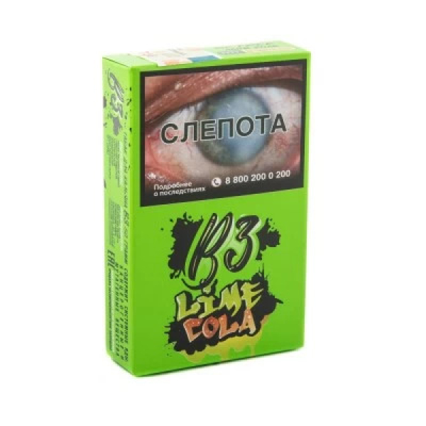 Табак B3 Lime Cola (Лайм Кола) 50 гр в Якутске