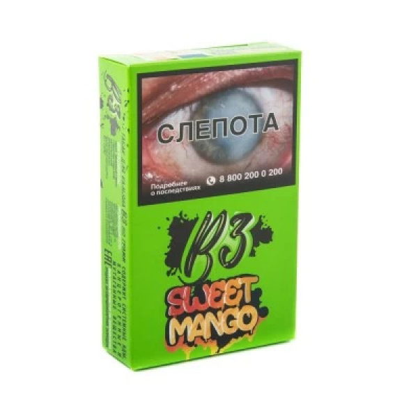 Табак B3 Sweet Mango (Сладкое Манго) 50 гр в Якутске