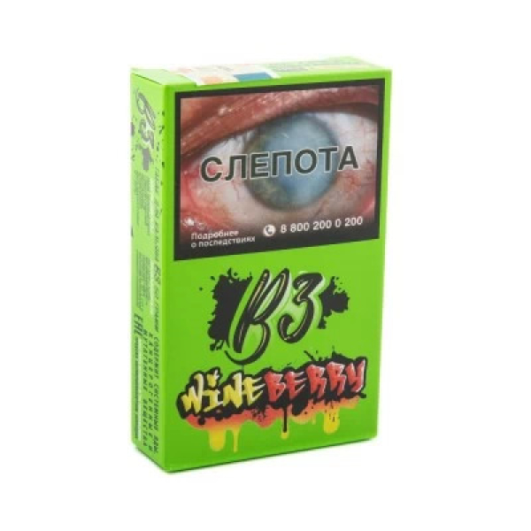 Табак B3 Wineberry (Ягоды и Виноград) 50 гр в Якутске