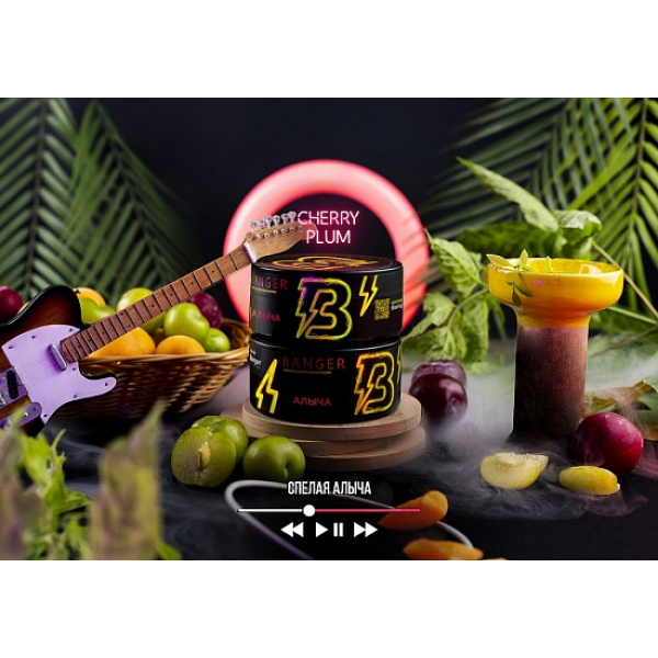 Табак Banger Cherry plum 100 грамм в Якутске