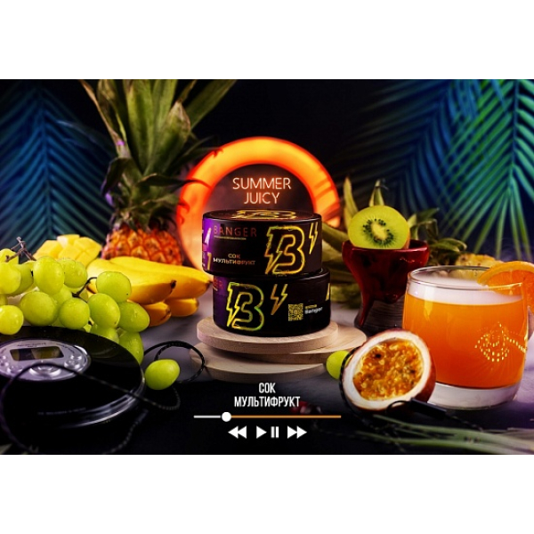 Табак Banger Summer Juicy 100 грамм в Якутске