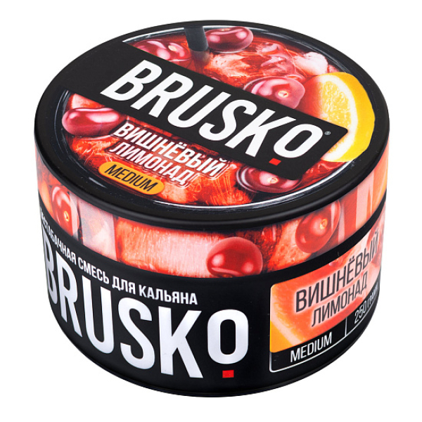 Смесь BRUSKO ВИШНЕВЫЙ ЛИМОНАД (MEDIUM) 250 гр в Якутске