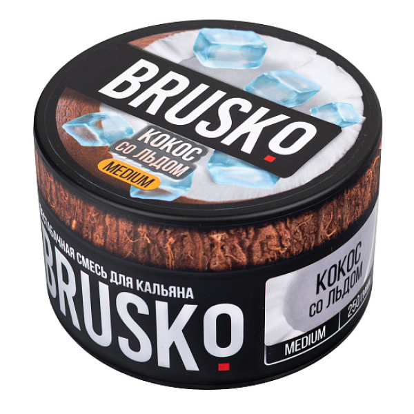Смесь BRUSKO КОКОС СО ЛЬДОМ (MEDIUM) 250 гр в Якутске