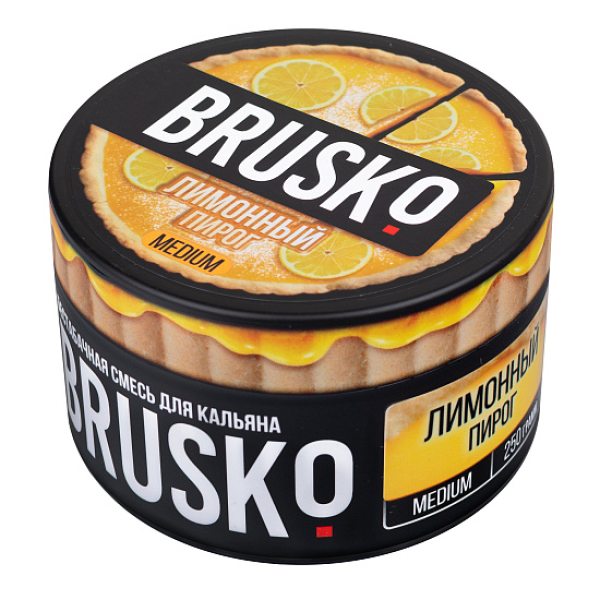 Смесь BRUSKO ЛИМОННЫЙ ПИРОГ (MEDIUM) 250 гр в Якутске