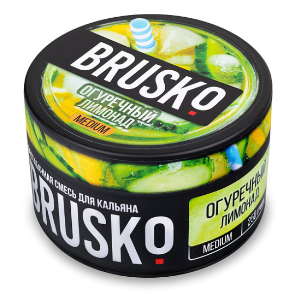 Смесь BRUSKO ОГУРЕЧНЫЙ ЛИМОНАД (MEDIUM) 250 гр в Якутске