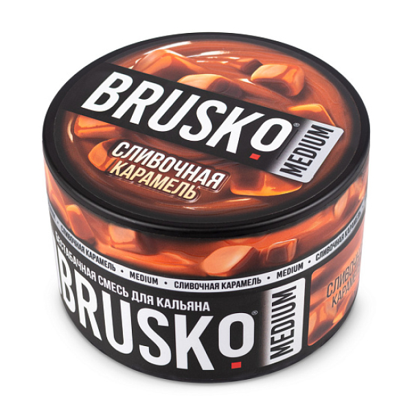 Смесь BRUSKO СЛИВОЧНАЯ КАРАМЕЛЬ (MEDIUM) 250 гр в Якутске