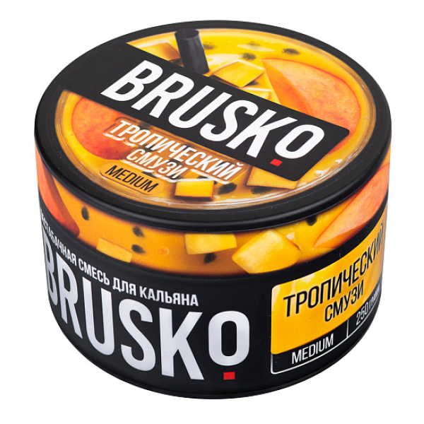 Смесь BRUSKO ТРОПЧЕСКИЙ СМУЗИ (MEDIUM) 250 гр в Якутске