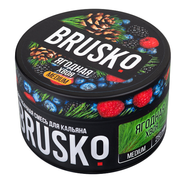 Смесь BRUSKO ЯГОДНАЯ ХВОЯ (MEDIUM) 250 гр в Якутске