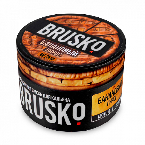 Смесь Brusko Medium Банановый пирог 50 грамм в Якутске