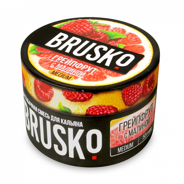 Смесь Brusko Medium Грейпфрут с малиной 50 грамм в Якутске
