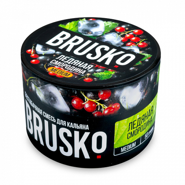 Смесь Brusko Medium Ледяная смородина 50 грамм в Якутске