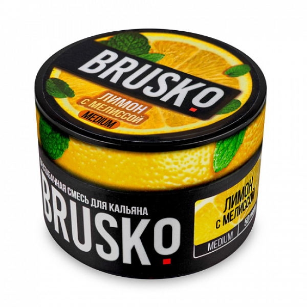Смесь Brusko Medium Лимон мелисса 50 грамм в Якутске
