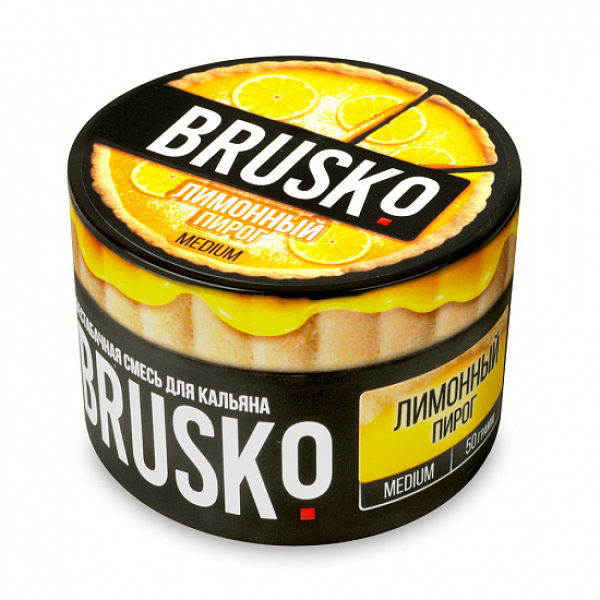 Смесь Brusko Medium Лимонный пирог 50 грамм в Якутске