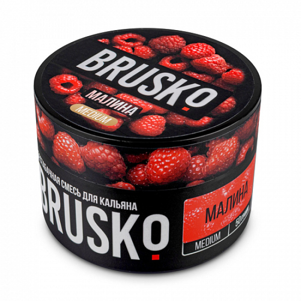 Смесь Brusko Medium Малина 50 грамм в Якутске
