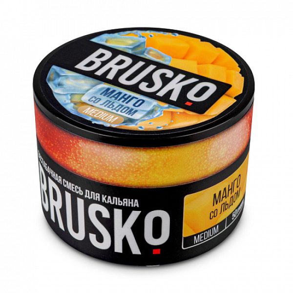 Смесь Brusko Medium Манго лед 50 грамм в Якутске