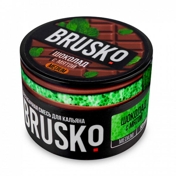 Смесь Brusko Medium Шоколад с мятой 50 грамм в Якутске