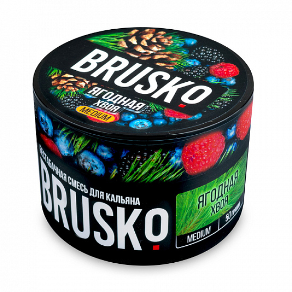 Смесь Brusko Medium Ягодная хвоя 50 грамм в Якутске