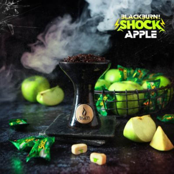 Табак Blackburn Apple Shock 100 грамм в Якутске