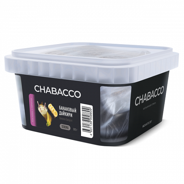 Смесь Chabacco Strong Banana Daiquiri (Банановый Дайкири) 200 гр в Якутске