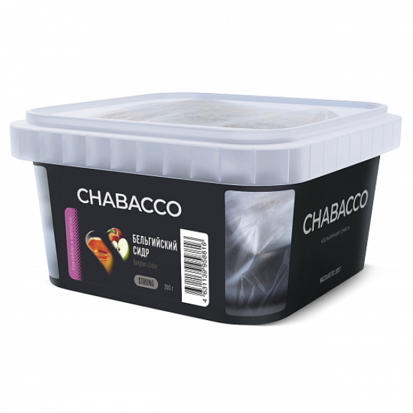 Смесь Chabacco Strong Belgian Cider (Бельгийский Сидр) 200 гр в Якутске