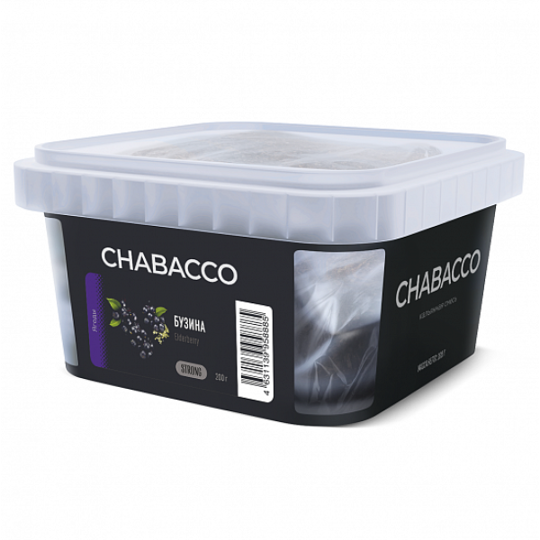Смесь Chabacco Strong Elderberry (Бузина) 200 гр в Якутске