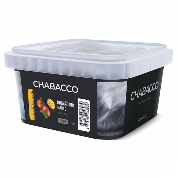 Смесь Chabacco Strong Indian Mango (Индийский манго) 200 гр в Якутске