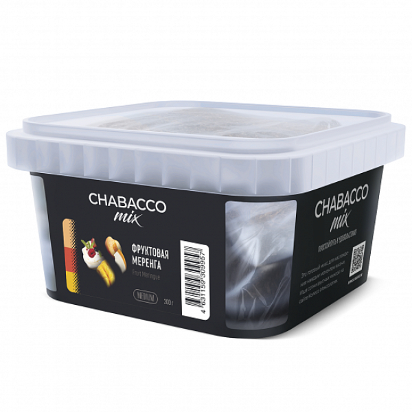 Смесь Chabacco mix Fruit Meringue (Фруктовая Меренга) 200 гр в Якутске