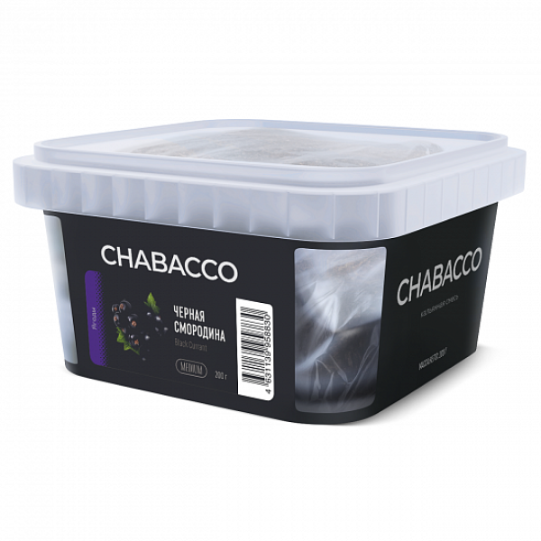 Смесь Chabacco Medium Black Currant (Черная Смородина) 200 гр в Якутске