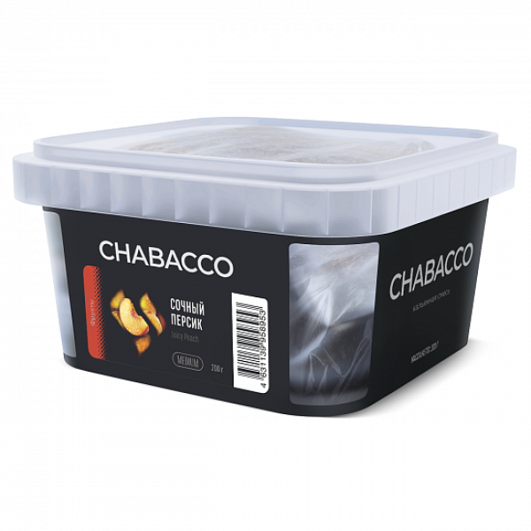 Смесь Chabacco Medium Juicy Peach (Сочный Персик) 200 гр в Якутске