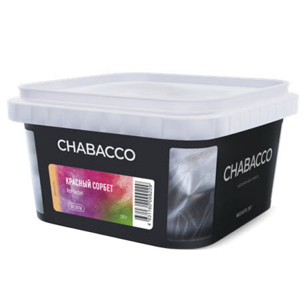 Смесь Chabacco Medium Red Sorbet (Красный Сорбет) 200 гр в Якутске