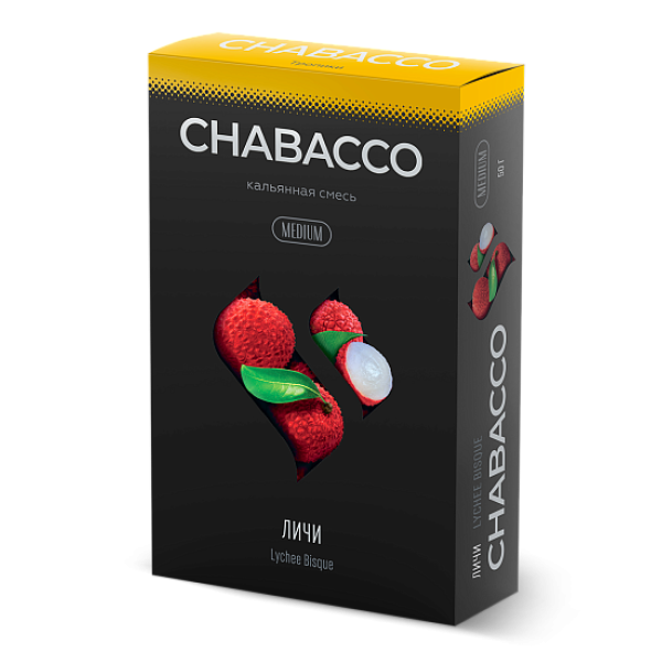 Смесь Chabacco Medium LYCHEE BISQUE (ЛИЧИ) 50 гр в Якутске