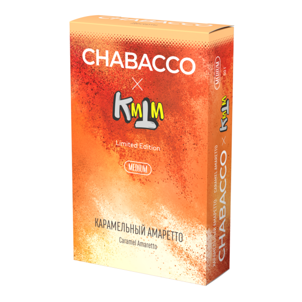 Смесь Chabacco Medium CARAMEL AMARETTO (КАРАМЕЛЬНЫЙ АМАРЕТТО) 50 гр в Якутске