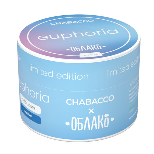 Смесь Chabacco Medium EUPHORIA (ЭЙФОРИЯ) 50 гр в Якутске