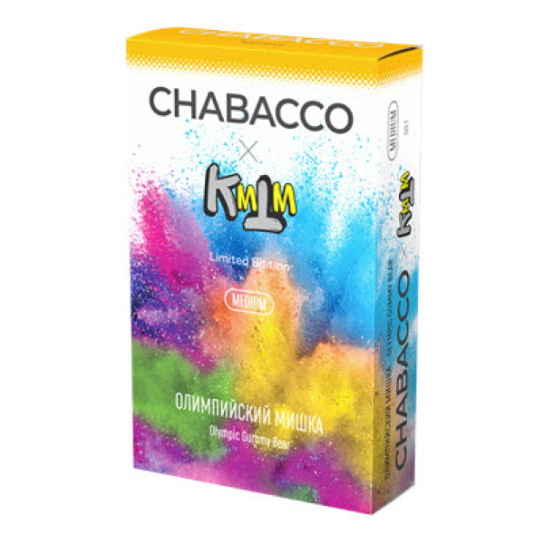 Смесь Chabacco Medium OLYMPIC GUMMY BEAR (ОЛИМПИЙСКИЙ МИШКА) 50 гр в Якутске