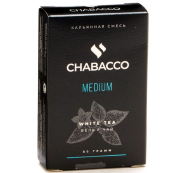 Смесь Chabacco Medium WHITE TEA (БЕЛЫЙ ЧАЙ) 50 гр в Якутске